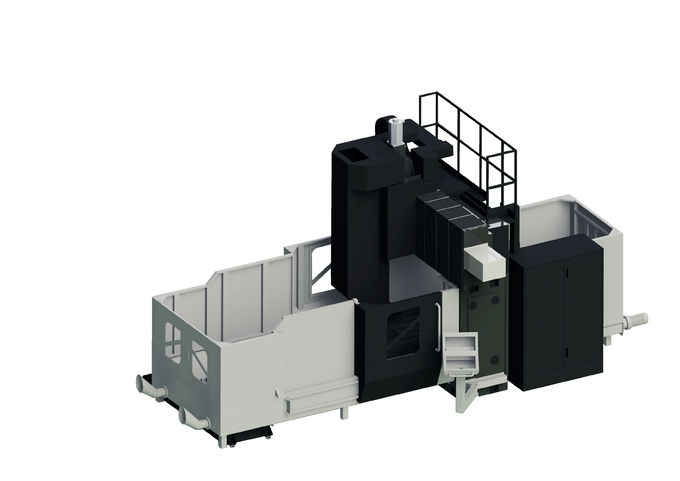 3 Axis Gantry Type Industrial CNC Milling Machine BTMC-1502Q 1650mm Width Of Gantry