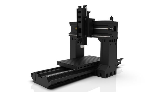 Large Gantry Milling Machines BTMC-2204 0.01mm Positioning Accuracy Long Lifetime