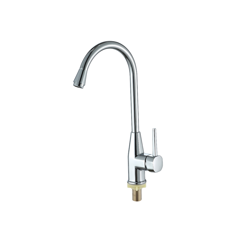 Factory Direct: Modern Long Neck Water Ridge Kitchen <a href='/faucet/'>Faucet</a> | Premium Quality & Sleek Design