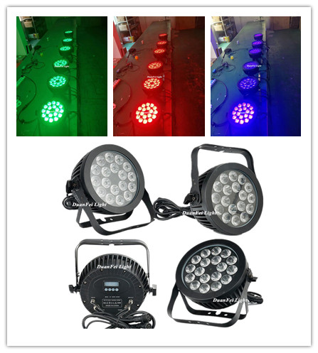 led par light waterproof / 18*15W RGBWA uv 6 in 1 LED Zoom outdoor par