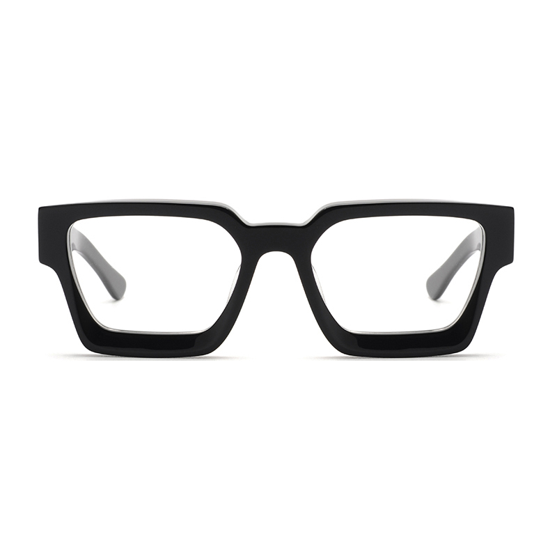 JOYSEE 2021 1439 China wholesale handmade <a href='/acetate-frame/'>acetate frame</a>s big square thick men eyewear america style unisex eyeglasses
