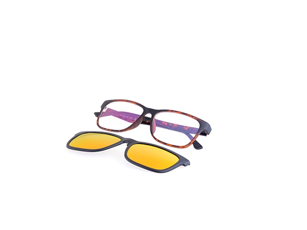 Joysee 2021 UC1011 ultem clip on sunglasses wholesale price ready glasses