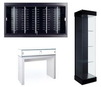 Display Cases - Custom Display Cases - Jewelry Display Cases Museum Display Cases - Trophy Display Cases - Retail Display Cases
