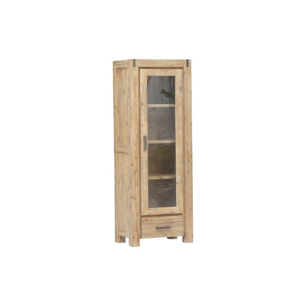 Sofia Slim Display Cabinet - Thriftway Furniture