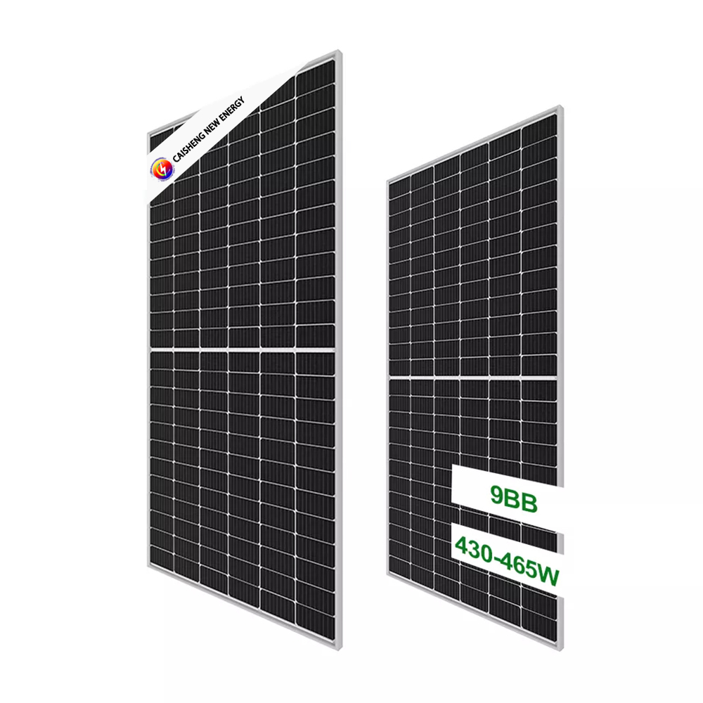 Factory Direct: Get Competitive Prices on 144 Cell Mono Half Cell Solar Panels 430W-465W