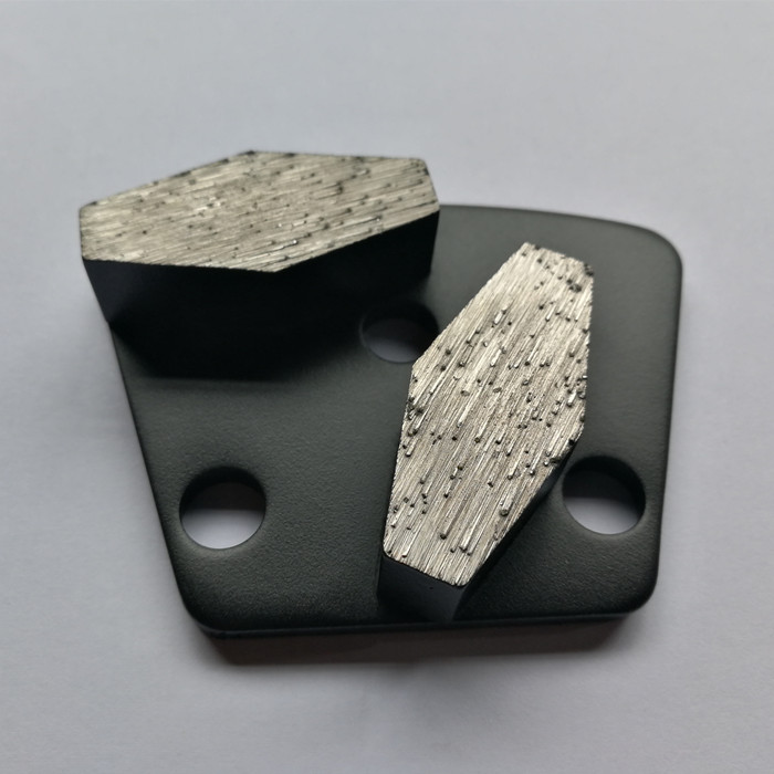 60/80# medium Bond trapezoid diamond grind blade-concrete floor prep & resurface