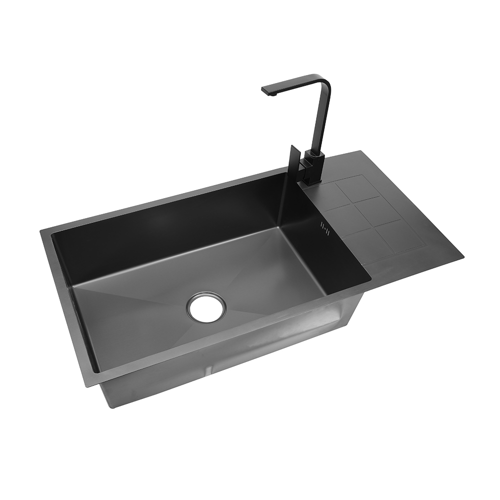 <a href='/stainless-steel-kitchen-sink/'>Stainless Steel Kitchen Sink</a> with Drainboard - Handmade by Factory Direct