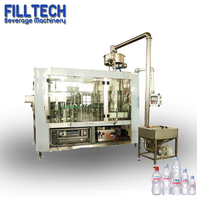 Nigeria Factory 750ml Pet Bottle <a href='/pure-water-filling-machine/'>Pure Water Filling Machine</a> 500ml Full Automatic 3 In1 Mini Small Scale Bottle Mineral Pure Drinking Water Bottling Machine - Mechanical Kingdom