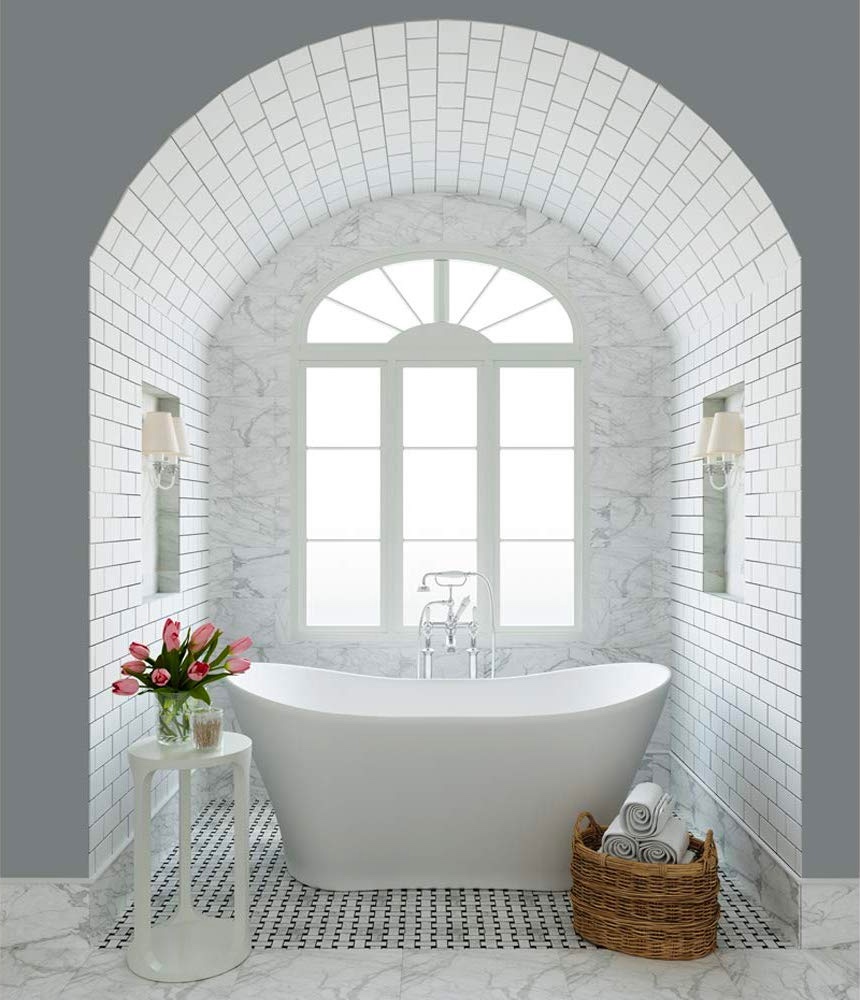 Freestanding Tub In Small Bathroom Dumbfound Fresh Designs Built Around A Corner Bathtub Home Design 14 | thefunkypixel.com