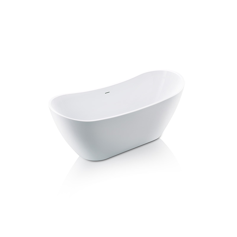 Factory Direct J-Spato White Acrylic Freestanding Bathtub - Hottest Stacking Design