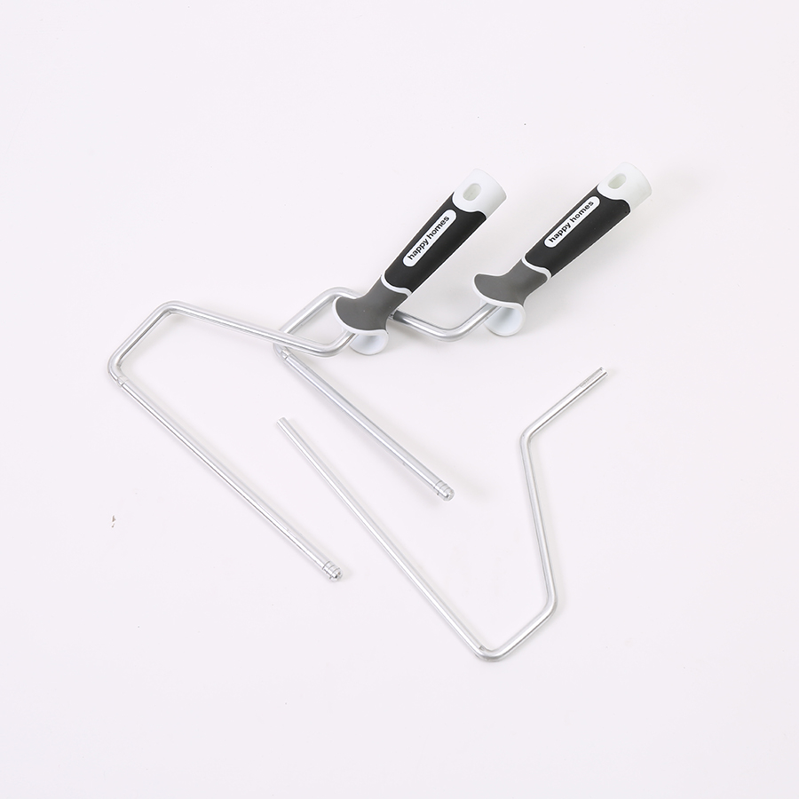 Solid aluminum bar for paint brushes Roller brushes