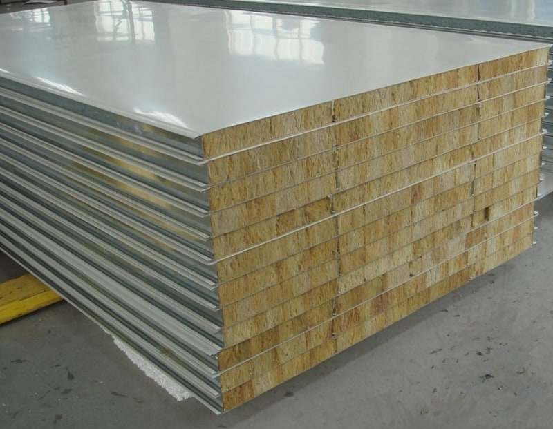 rockwool sandwich panel  Quality Supplier from China