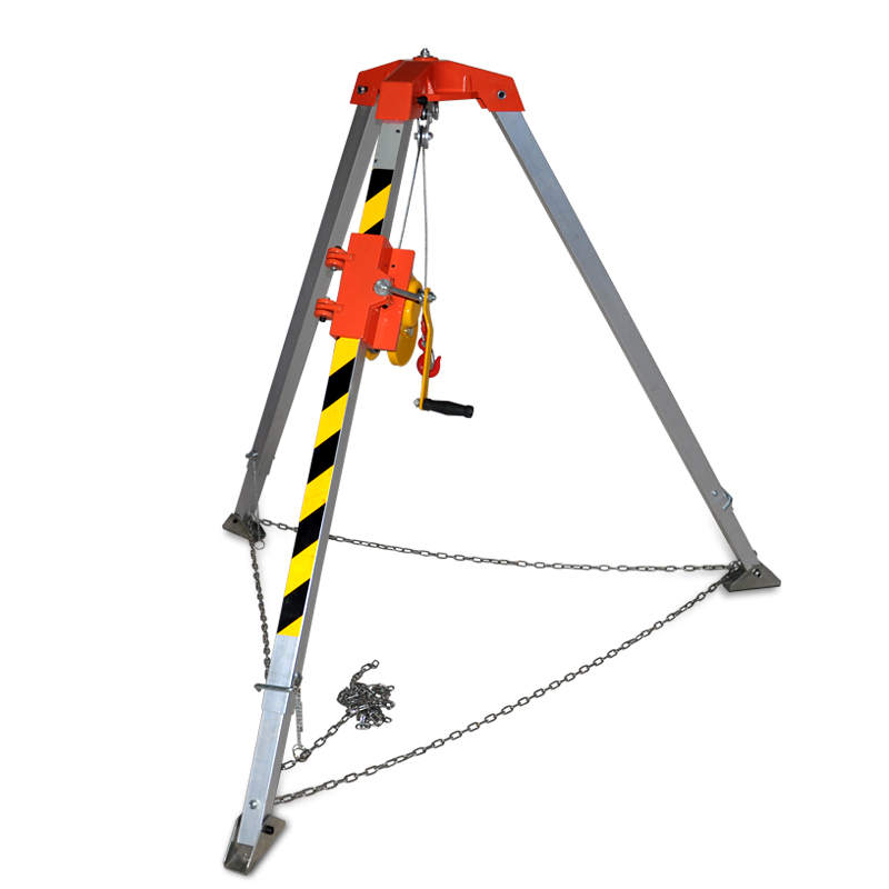 Factory Direct: Fire Rescue Tripod for Confined Space, Deep Well Rescue - Non-slip Design