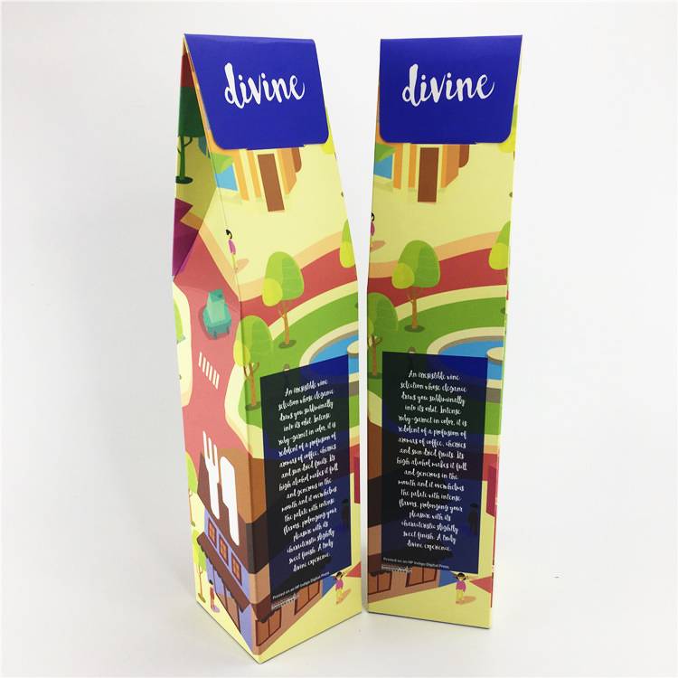 Foldable wine box