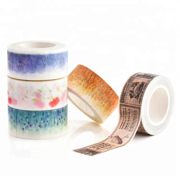 Factory-made 10mm x 7m Washi Masking Tint Tape: Ideal for Christmas, birthday, party & festival decorations