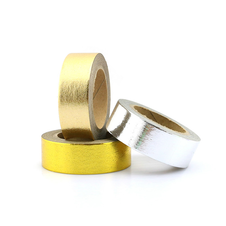 Hot sale foil tape,custom printed decorative foil washi tape