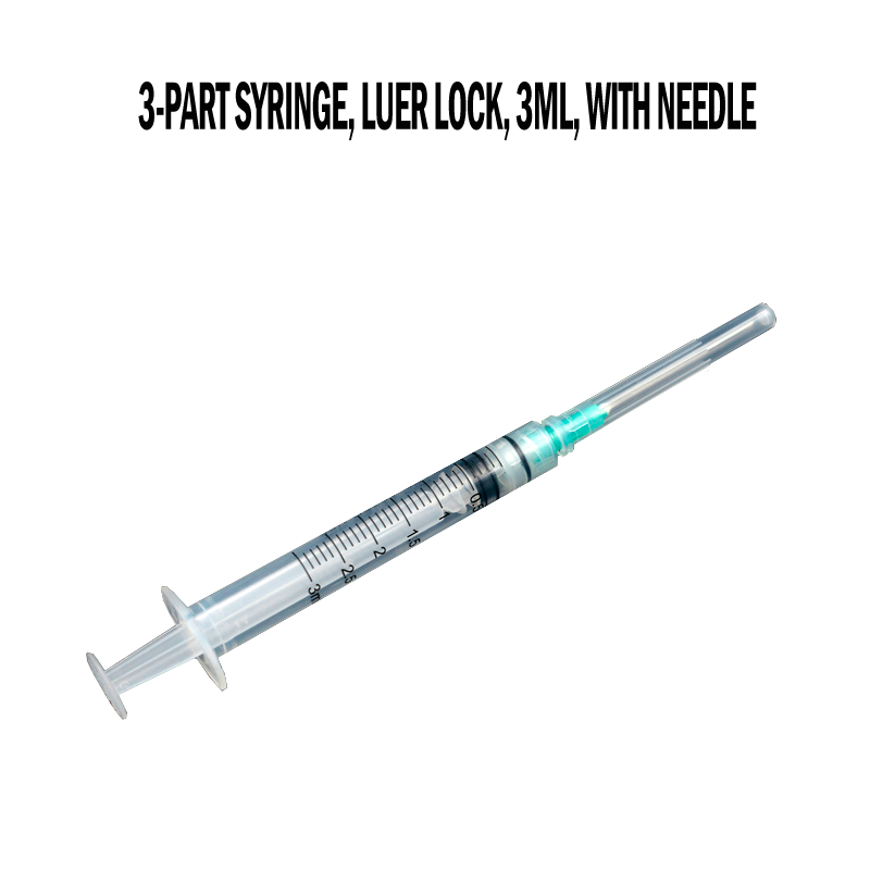 Quality Factory-Made 3 Part Disposable Plastic Syringe with Needle - Buy Now!