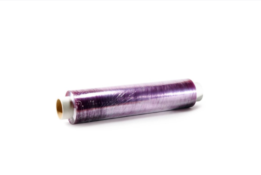 Buy transparent high stretch waterproof 1500m 9mic pvc cling film for food wrap - Shandong Luda Packing CO.,LTD