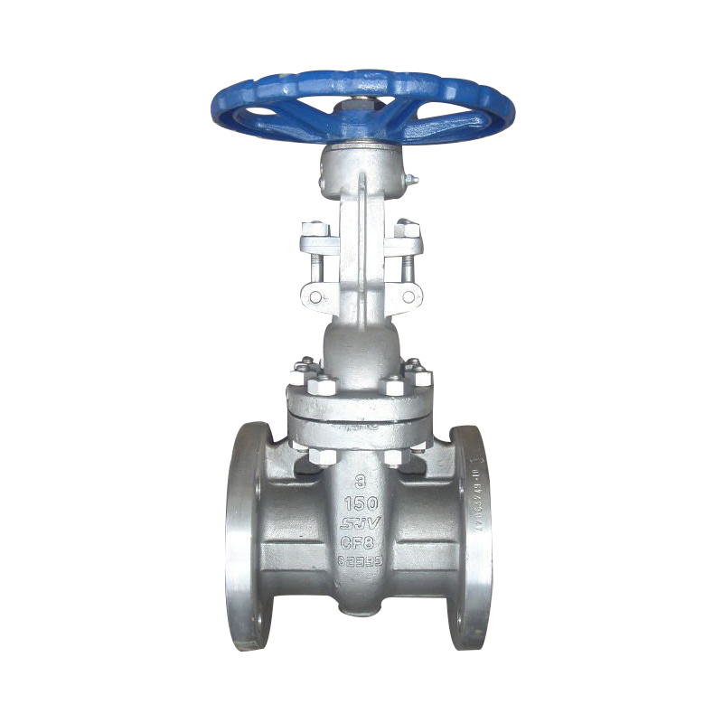 Junya DN150 6 Inch ANSI Class 150 Rising Stem CF8m Stainless Steel Handwheel Flanged Gate Valve