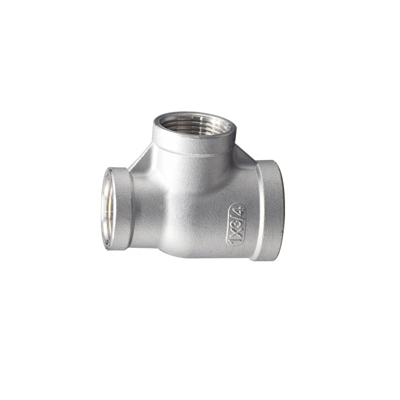 Female Thread Casting Connector Stainless Steel 304 316 Elbow Tee Reducer Pipe Fittings Plumbing Materials