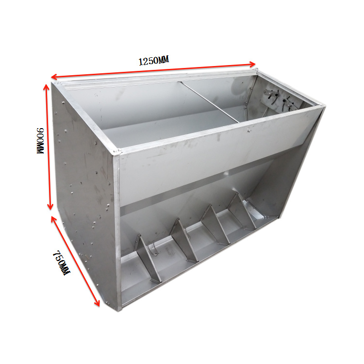 OEM Supplier Junya Factroy Price Precision Comtomized Stainless Steel 304 316 Pig Feeder Used in Pig Farming Feeding Equipment