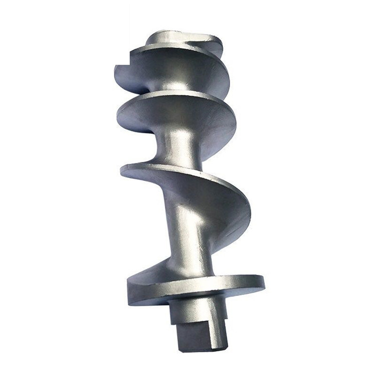 Customized Casting Stainless Steel 316 Stainless Steel A Grade Spiral Flexible Screw Auger, Screw Conveyor