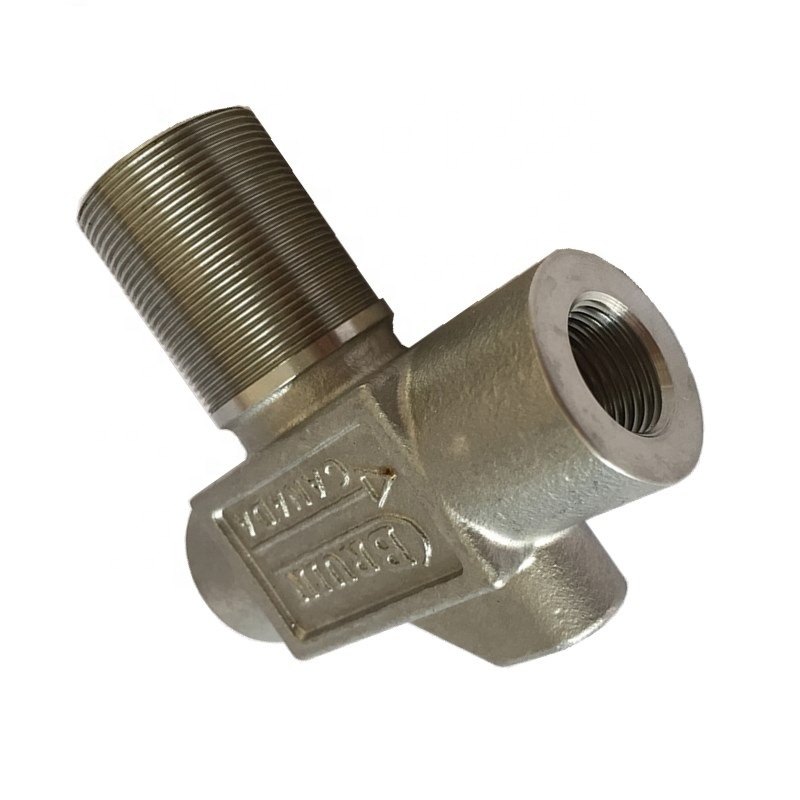 Customized Investment Casting Stainless Steel Bsp/NPT Thread Bulkhead Union Fitting