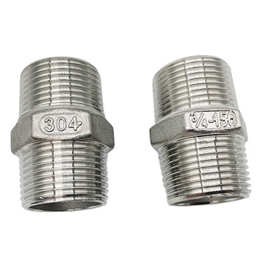 Stainless Steel Flexible Hose/Tap Connector Tail Male Thread Hose Nipple Pipe Fitting