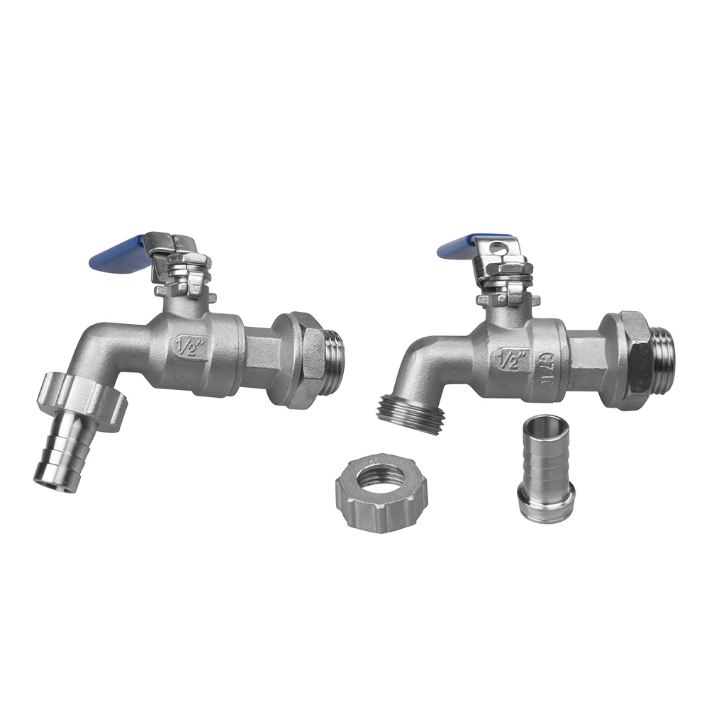 Junya Stainless Steel 304/316 OEM Supplier Keg Beet Tap/Ball Valve Tap Non Return Compressor Valve/ Hydraulic Solenoid Valve Used in Bathroom/Toilet Plumbing