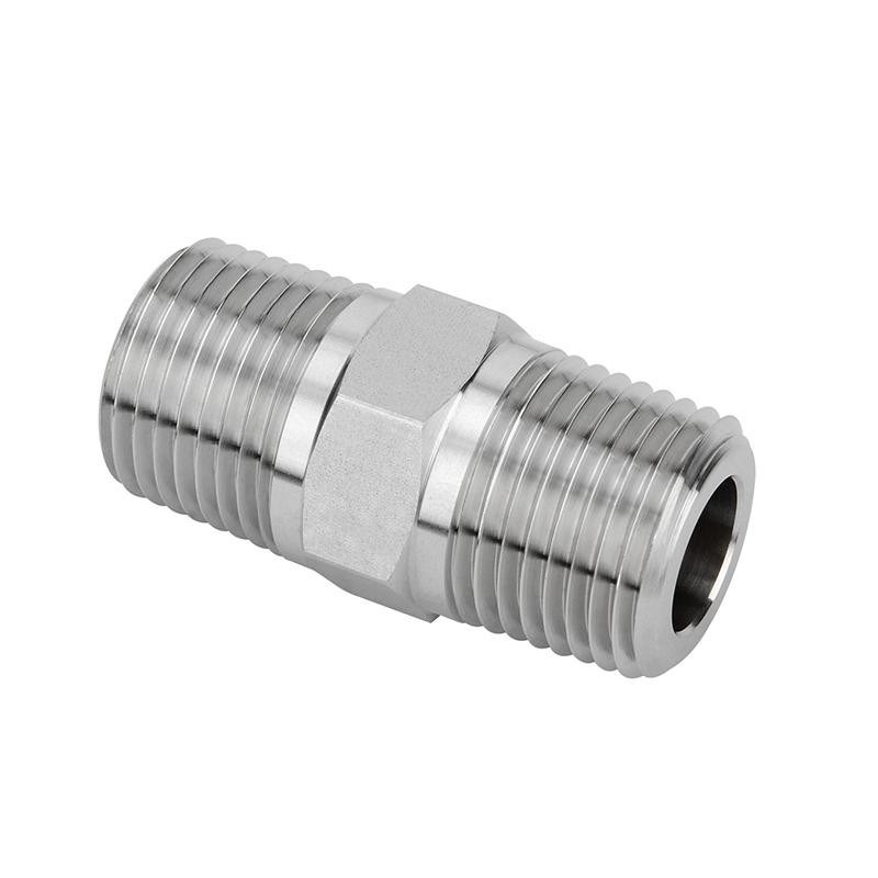 Stainless Steel Flexible Hose/Tap Connector Tail Male Thread Hose Nipple Pipe Fitting