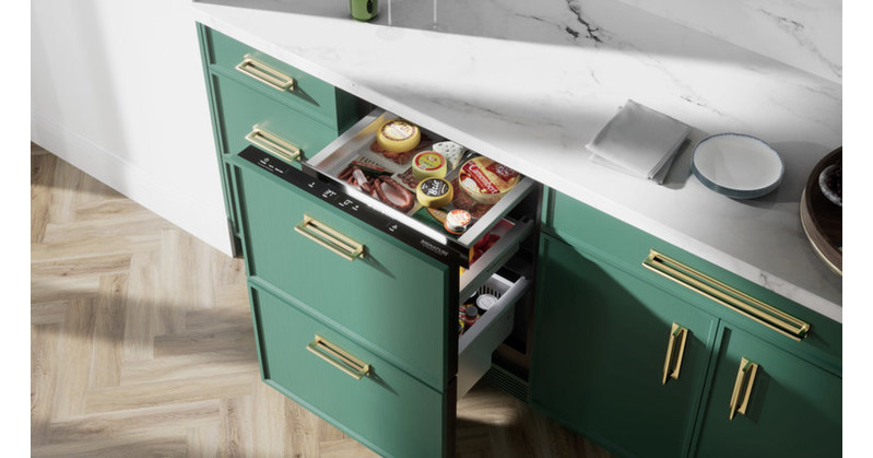 Undercounter Refrigerator Drawers Are The Ideal Addition To Your  Under Cabinet Microwave Paper Towel Holder Drawer Can Openers Electric Lighting Kitchen Under+cabinet+low+voltage+light - Militiafriends