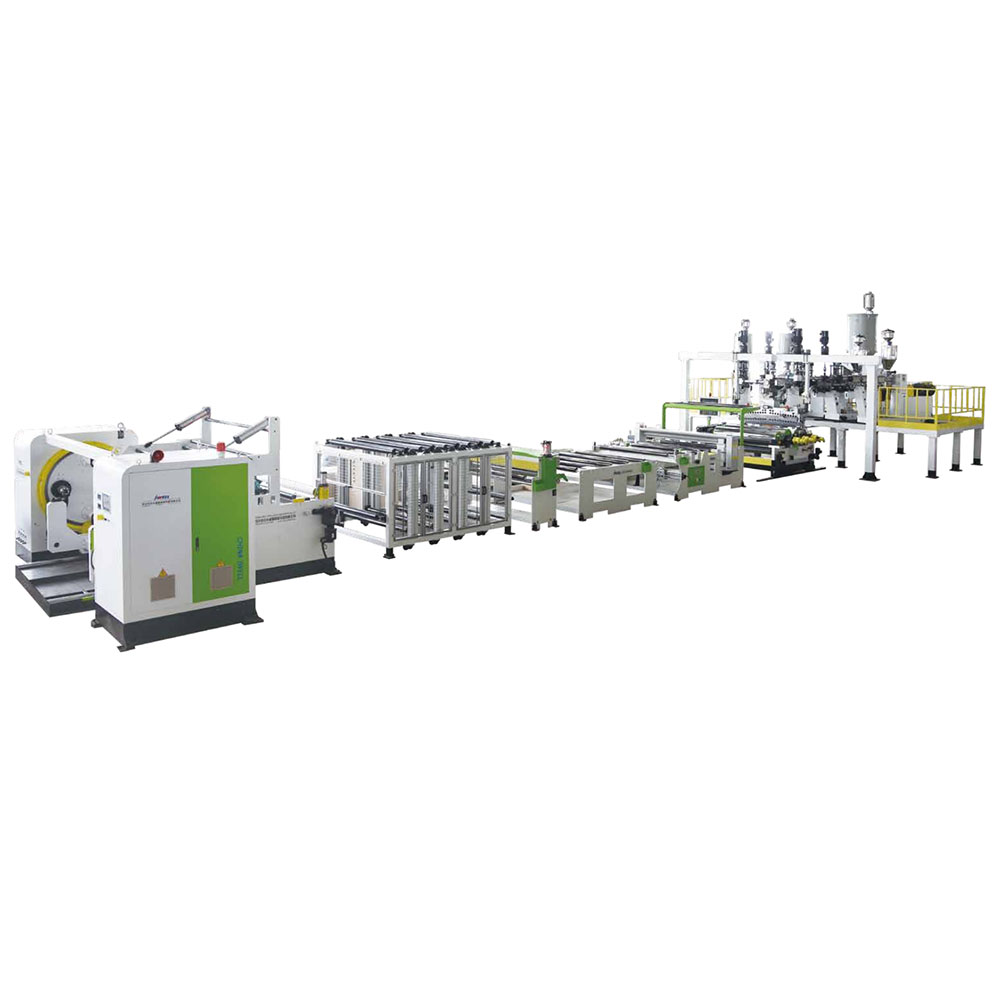 PP/PE/PA/PETG/EVOH Multilayer Barrier Sheet Co-extrusion Line