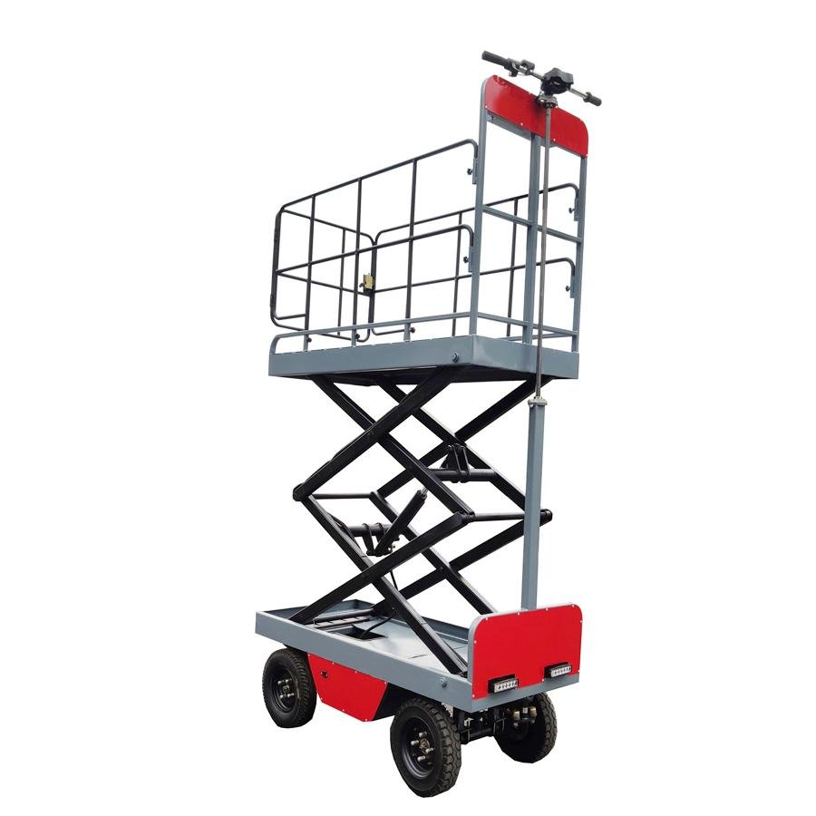 OEM mobile electric self-propelled hydraulic scissor platform table lift  - Tuhe lift