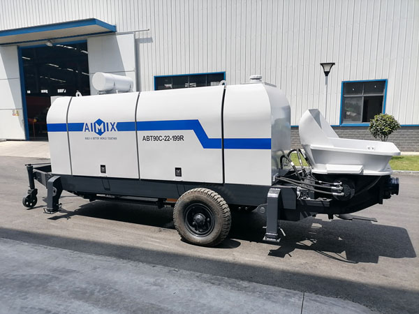 Diesel <a href='/concrete-pump/'>Concrete Pump</a> - Concrete Pump with Diesel Engine