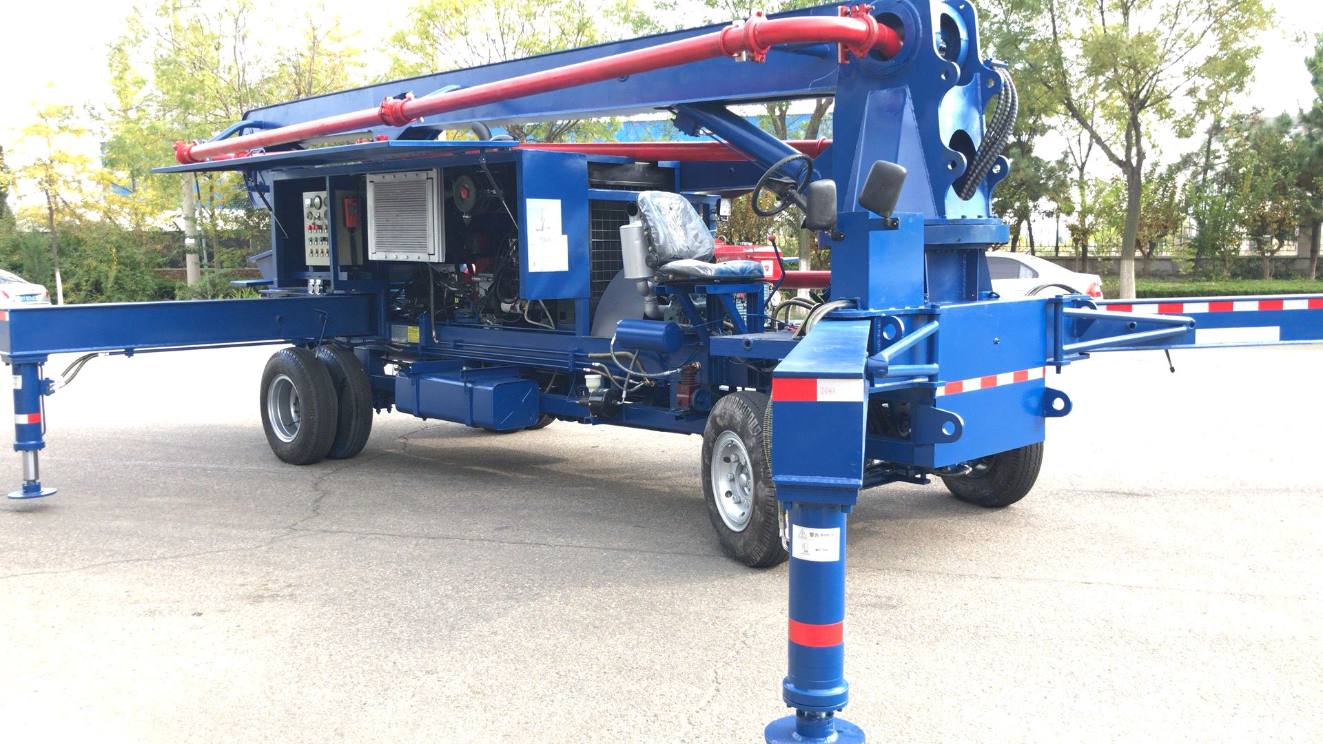 Small Concrete Pump - Small Portable Concrete Pump