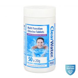 Multifunctional Chlorine Tablets (1 kg) | Clearwater | Lay-Z-Spa UK
