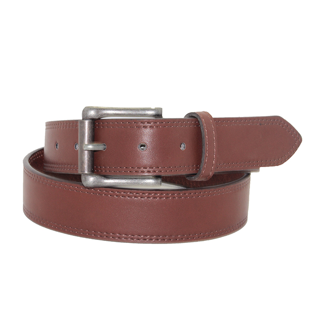 Factory Direct Elegant <a href='/leather-belt/'>Leather Belt</a> with Embossed Floral Pattern