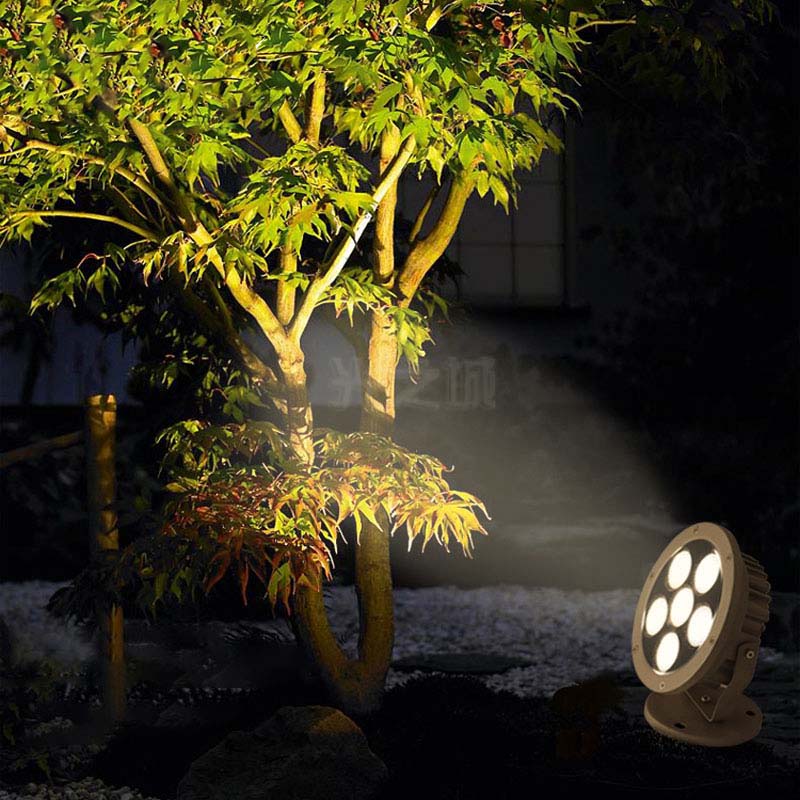 Landscape Lighting Satin Black Cast <a href='/spot-light/'>Spot Light</a> – Spotlight Important Landscape Features and Increase Home Security