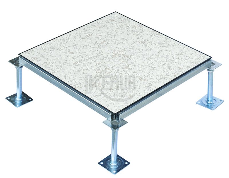 Anti-static steel raised access floor with edge (HDG)