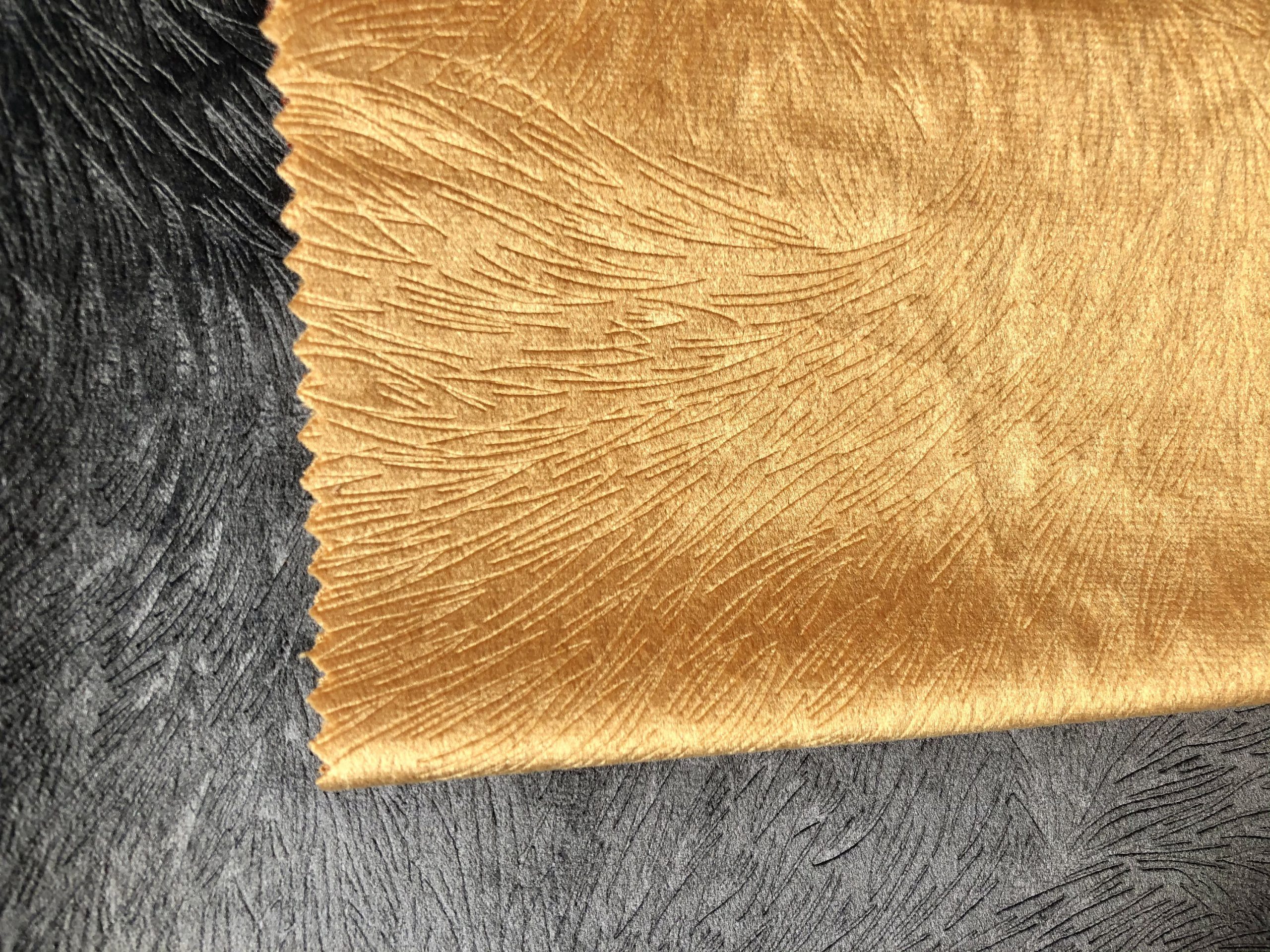 China Manufacture Soft Handfeeling Velvet Fabric for Sofa Home Textile Market