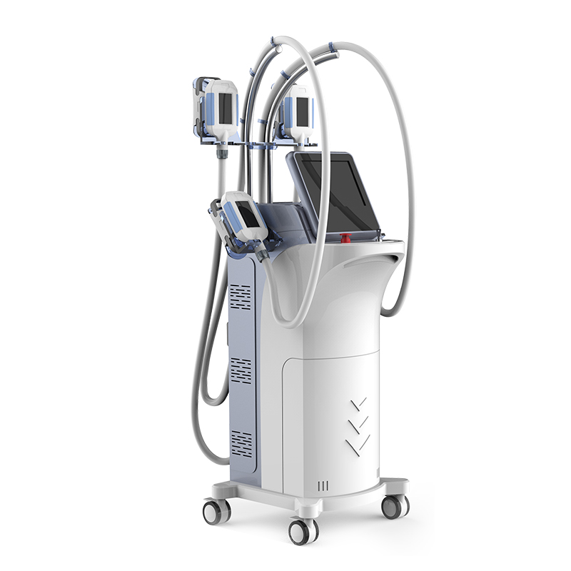 Cryolipolysis body slimming Fat Freezing Machine with four handpiece work at same time