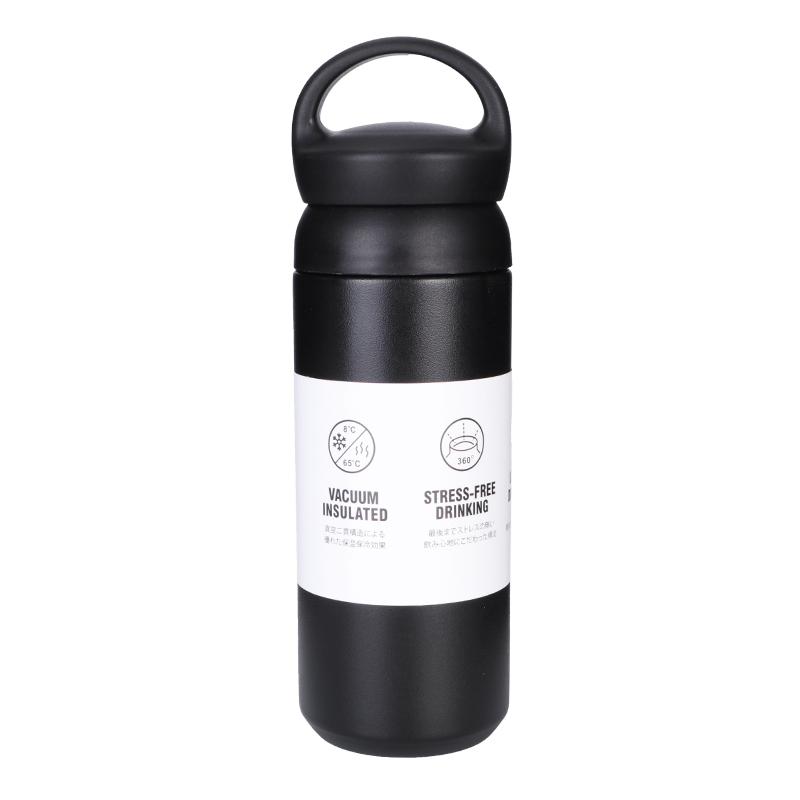 Factory Direct: Stainless Steel Vacuum Travel Mug with Handle - 350ml & 500ml Options for Tea or Coffee