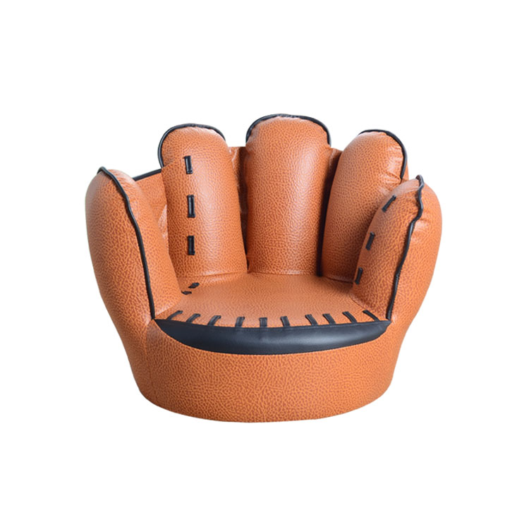 Factory-direct Baseball Glove Mitt Kids Chair: Boy <a href='/bed/'>Bed</a>room Furniture