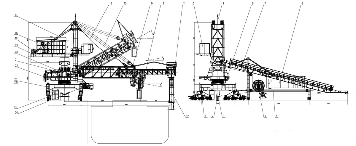 2000th Ship Loader-Model