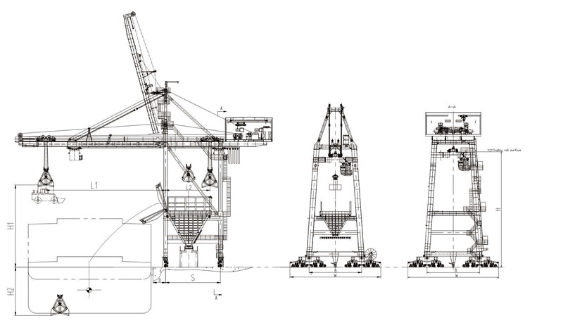 MQ Four Link Portal Jib Crane01