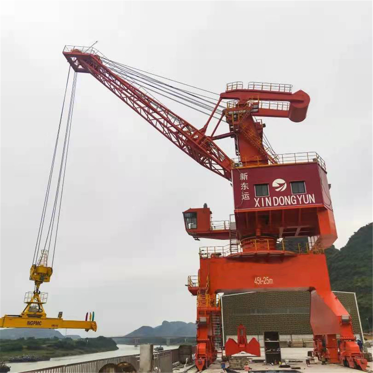 MQ Single Boom Portal Jib Crane03