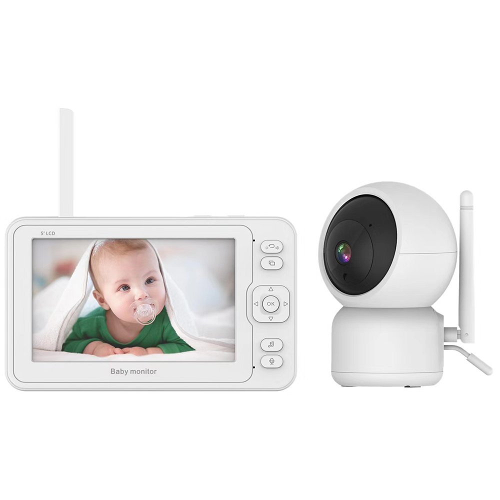 Shop Factory-Direct 5 Inch Non-Wifi Baby Monitor with Crystal-Clear Screen