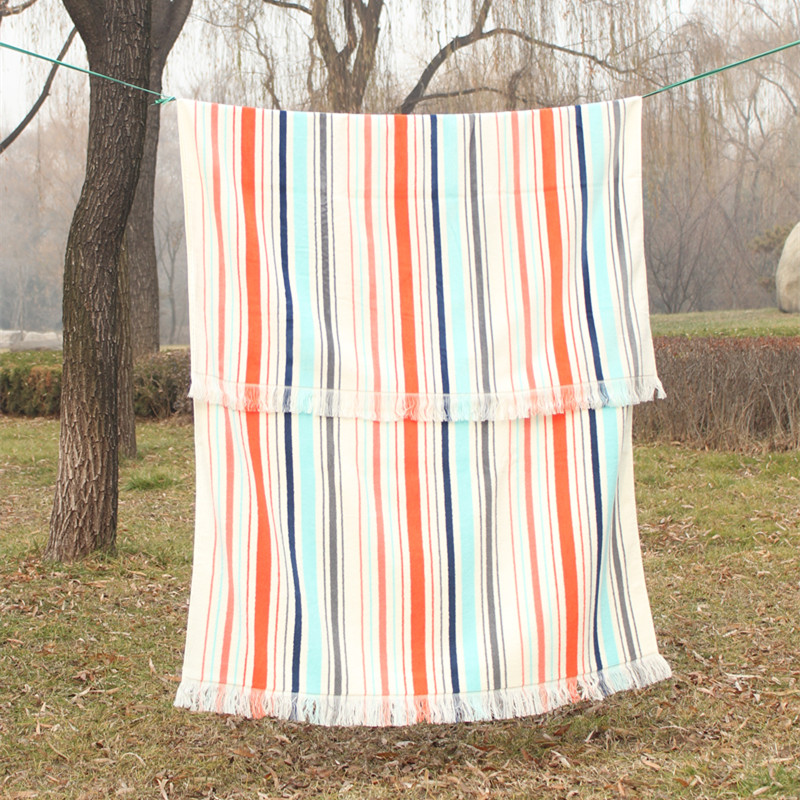 cotton velour beach towel