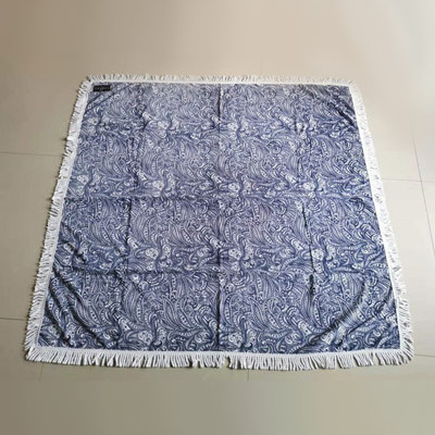 100% <a href='/cotton/'>cotton</a> suqare blanket with tassel,designer beach towel