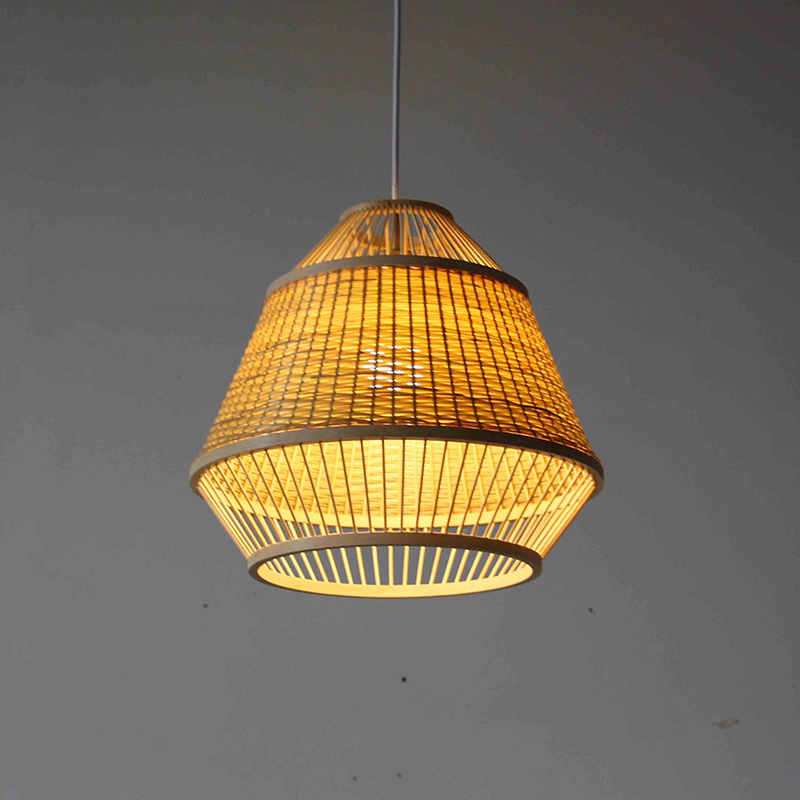 CL84 Woven Bamboo Ceiling Pendant | Premium Factory Direct Supplier